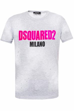 T-shirt with logo application, zdjęcie 1 T-shirt with logo application od Dsquared2